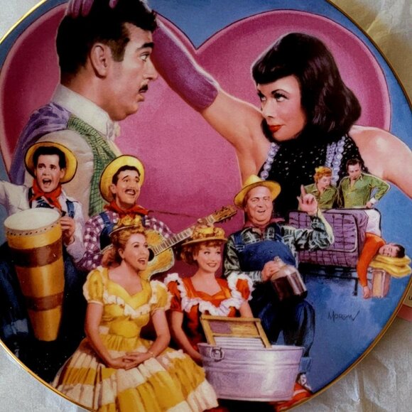Rare I Love Lucy Tennessee Ernie Visits Hamilton Collector Plate - BRAND NEW - Picture 2 of 7